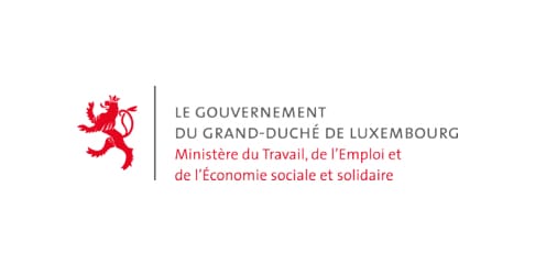 Logo Ministère fir Aarbecht, Beschäftegung a Sozial- a Solidarwirtschaft