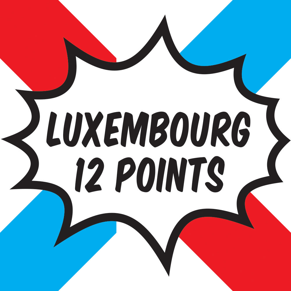 Luxembourg 12 Punkten
